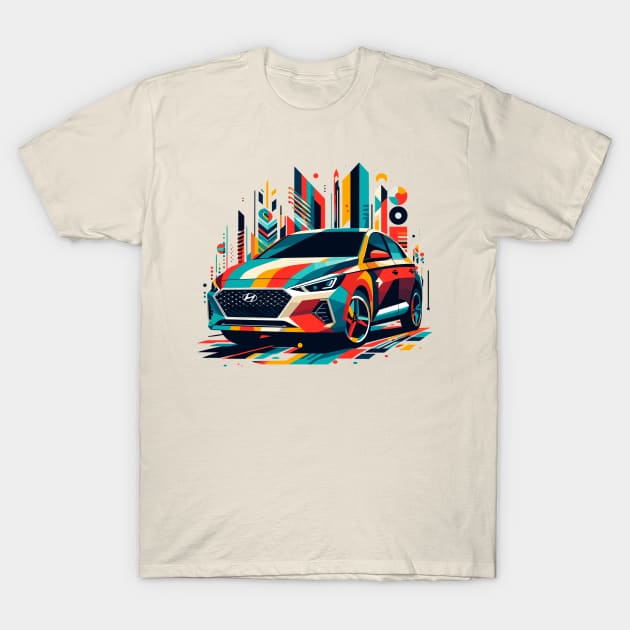 Hyundai I30 T-Shirt by Vehicles-Art